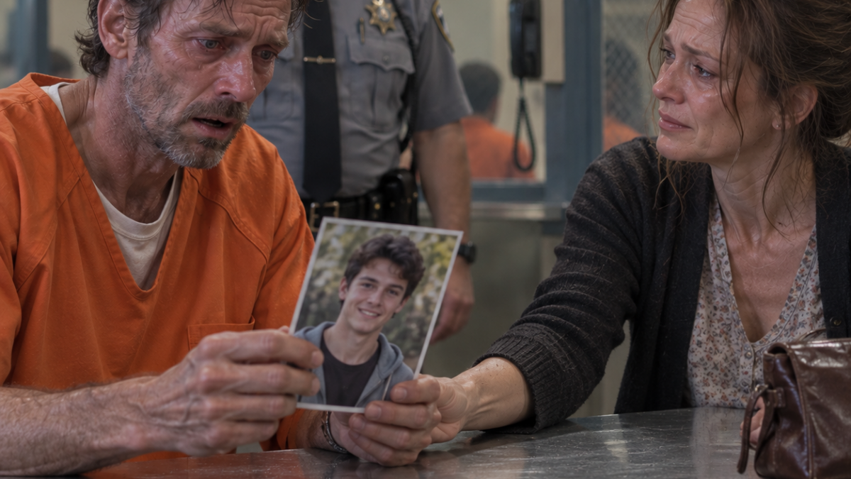 On his last day after 15 years in prison, his ex-wife showed him a photo and said, “He wants to meet his father”