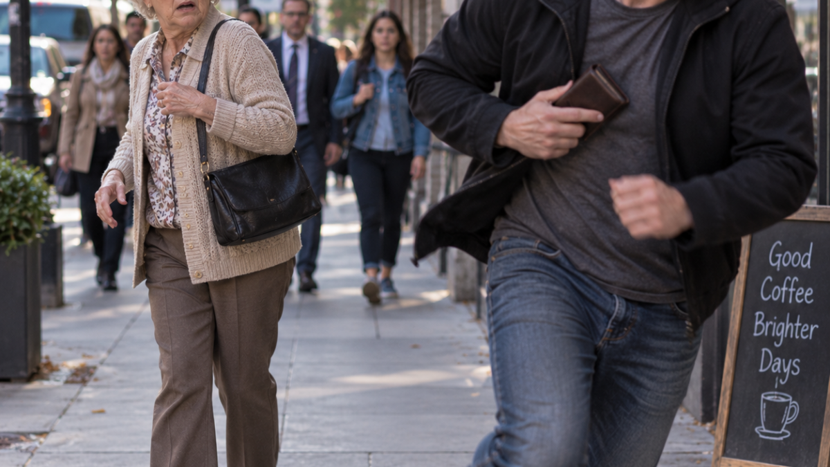 He Found an Elderly Woman’s Wallet and Ran Away — Then He Opened It