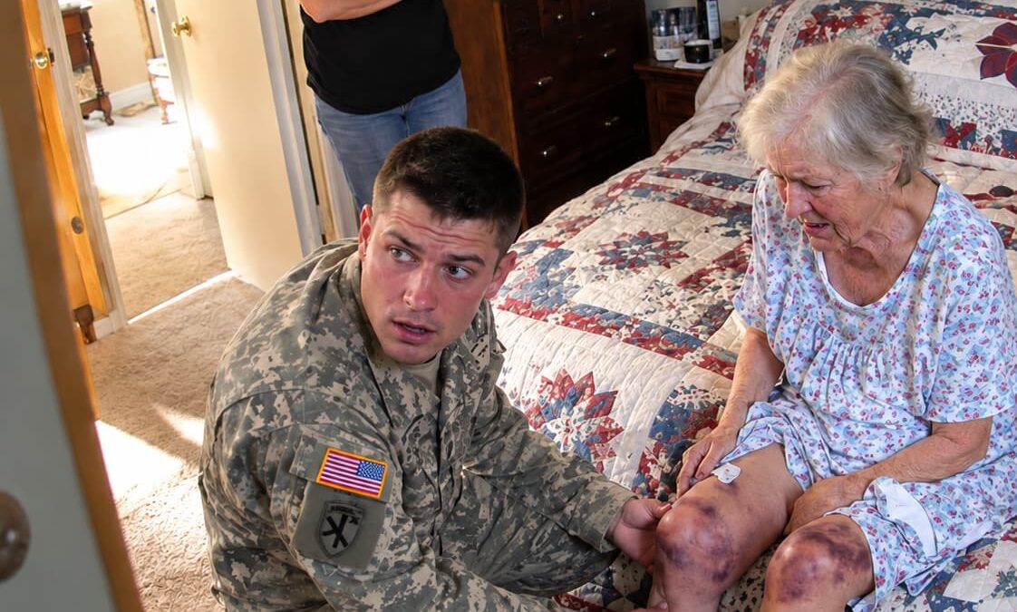 I Came Home From Deployment and Heard My Mother Screaming Behind a Locked Door—By Sunrise, My Wife’s Entire Lie Collapsed
