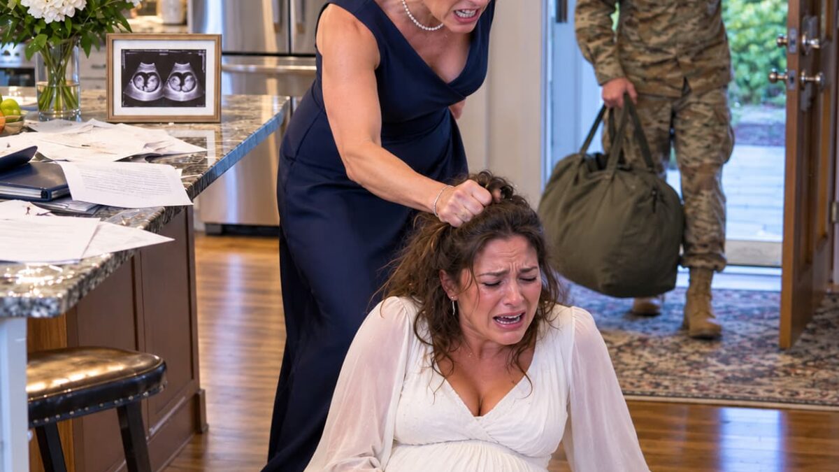 Eight Months Pregnant, I Refused to Give My Sister-in-Law $150,000—She Punched Me in the Stomach, Unaware the Camera Was Recording Everything