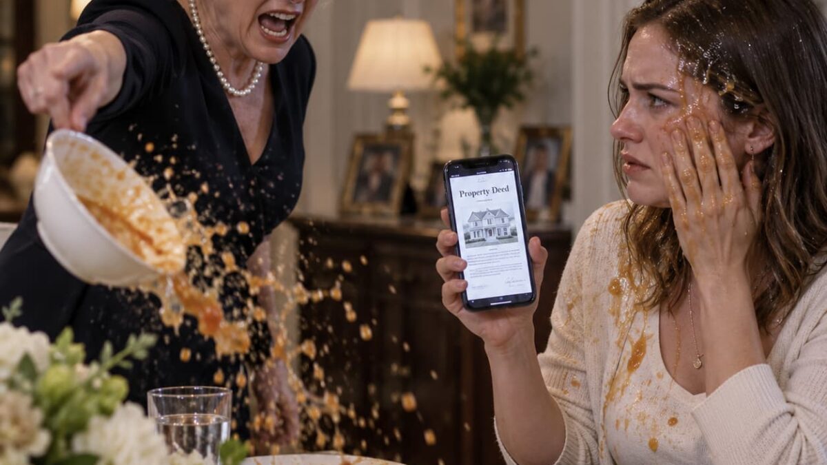 My Mother Threw Scalding Soup in My Face and Told Me to Leave—She Forgot the House Was Mine