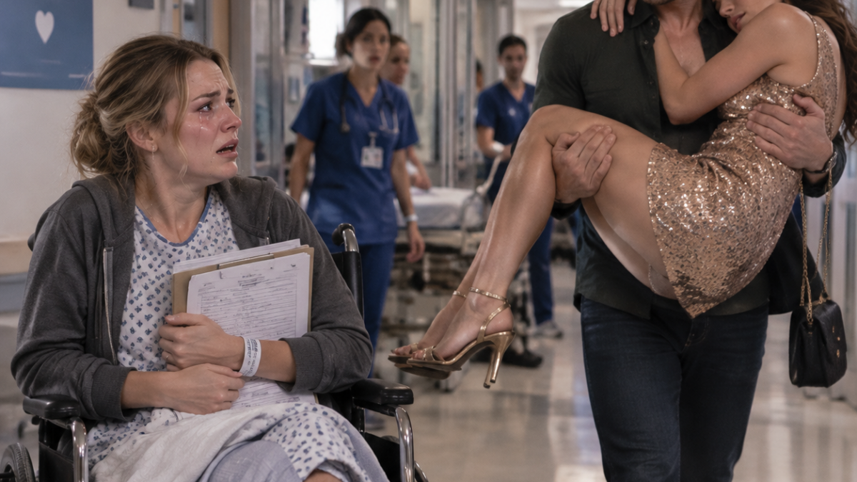 I Was Sitting in a Hospital Wheelchair After a Car Accident—Then My Husband Ran In Carrying Another Woman
