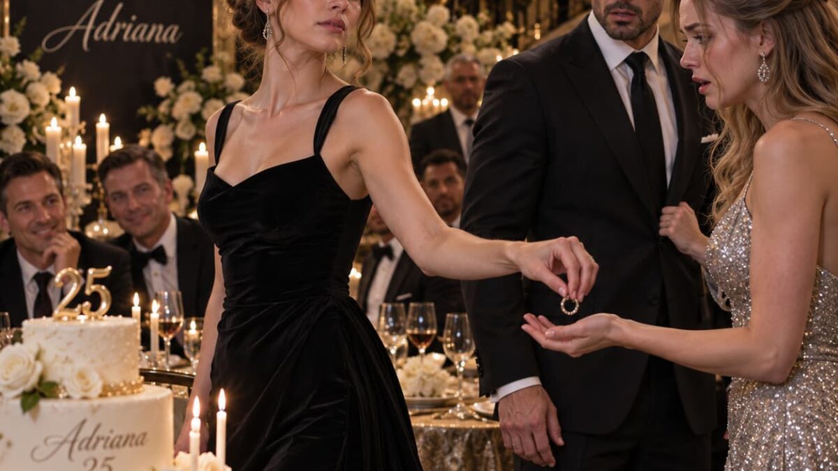 The Mafia Boss Brought His Mistress to My Birthday—So I Handed Her My Wedding Ring and Said, “He’s Yours”