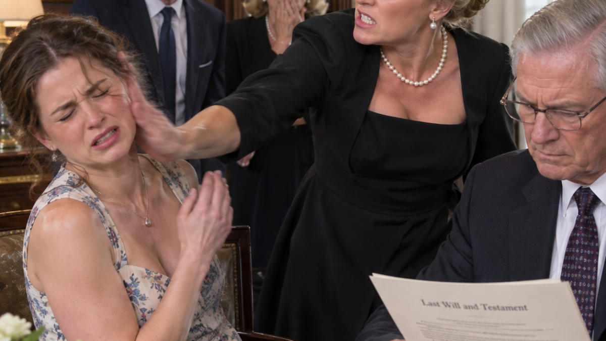 Her sister slapped her over their father’s will — then the lawyer read the final page