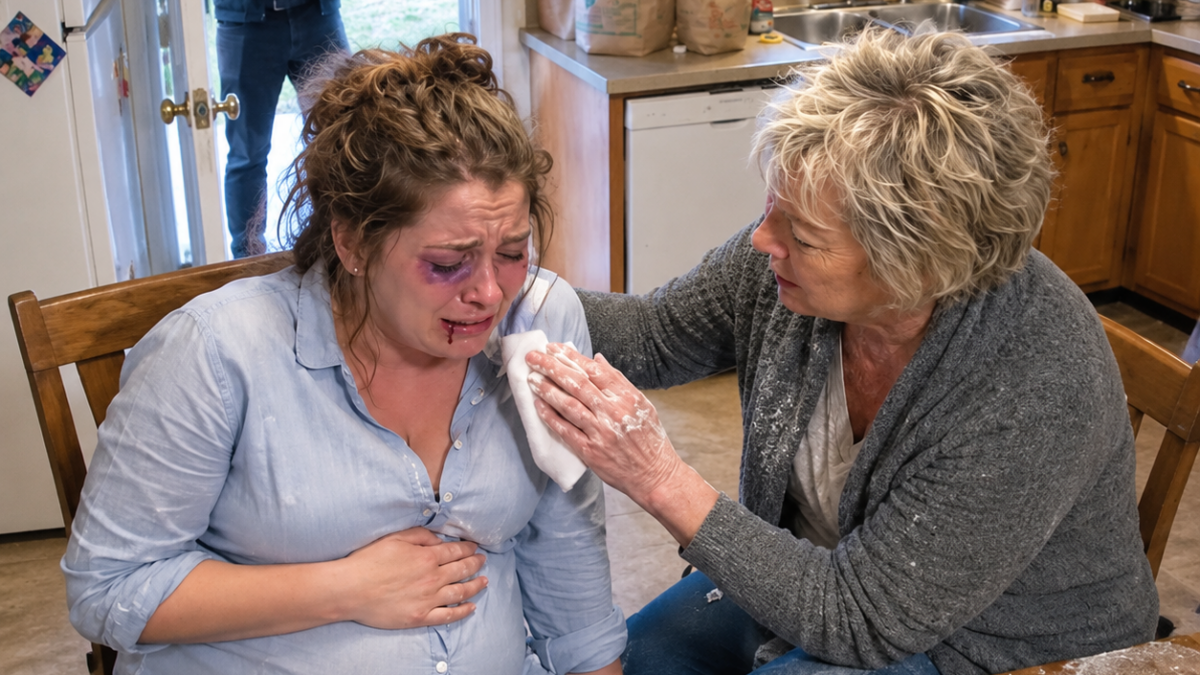 My Pregnant Daughter-in-Law Came to My Door Bruised and Barely Standing—Then She Whispered My Daughter’s Name